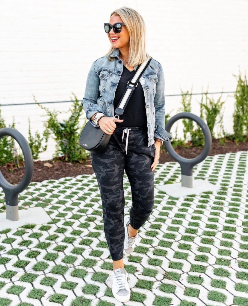 How to style women's black joggers in 15 style